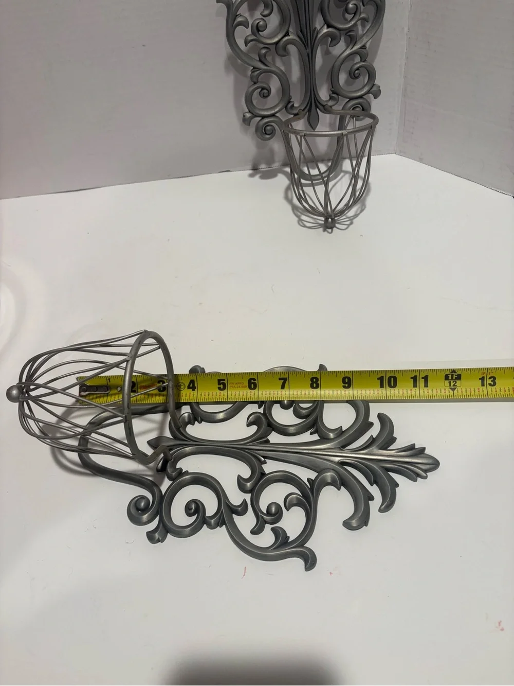 Home Trends Set of 2, Wall Mount Sconce Candle Holders
